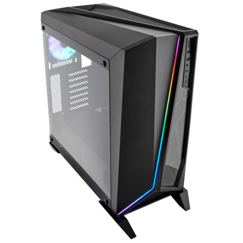 Corsair Geh Midi Carbide Spec-Omega RGB Tempered Glas (B)