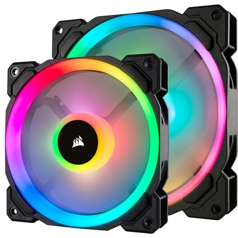 Corsair LL140 RGB  2 Fan Pack Lighting Node Pro