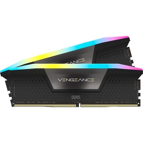 Corsair Vengeance RGB - DDR5 - kit - 32 GB: 2 x 16 GB - DIMM 288-pin - 6400 MHz / PC5-51200