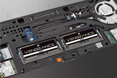 Corsair Vengeance - DDR5 - kit - 64 GB: 2 x 32 GB - SO-DIMM 262-pin - 4800 MHz / PC5-38400 - unbuffered