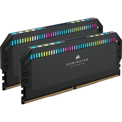 Corsair DOMINATOR PLATINUM RGB DDR5 32GB (2x16GB) DDR5 6200 (PC5-49600) C36 1.25V - Black