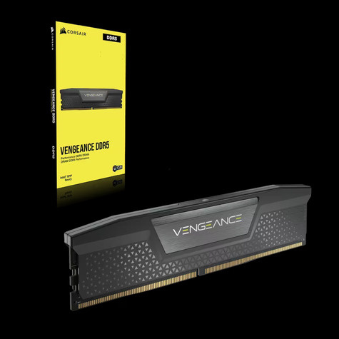 Corsair DDR5  64GB PC 6600 CL32 CORSAIR KIT (2x32GB) VENGEANCE Black retail