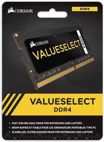 Corsair Value Select - DDR4 - 16 GB - SO-DIMM 260-pin - unbuffered