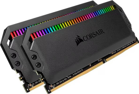 Corsair Dominator Platinum RGB - DDR4 - kit - 32 GB: 2 x 16 GB - DIMM 288-pin - 3200 MHz / PC4-25600 - unbuffered