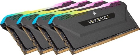 Corsair DDR4  64GB PC 3200 CL16 CORSAIR KIT (4x16GB) Vengeance RGB retail