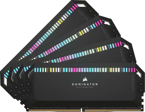 Corsair Corsair DRAM Memory Kit DOMINATOR PLATINUM RGB - 64GB (4 x 16GB Kit) DDR5 6600 MHz C32