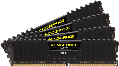 Corsair DDR4  32GB PC 3600 CL16 CORSAIR KIT (4x8GB)  VENGEANCE LPX retail