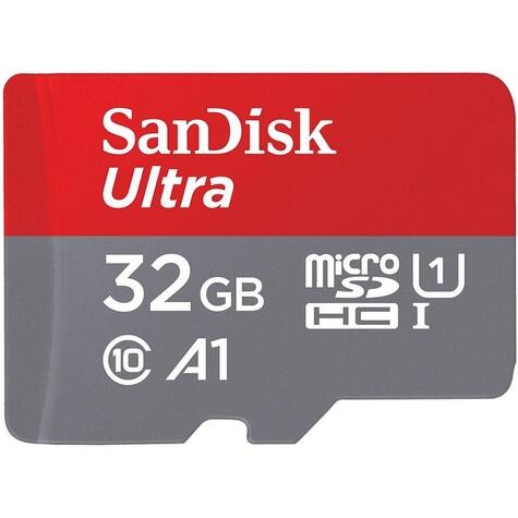 SanDisk SD MicroSD Card  32GB SanDisk Ultra Class 10 inkl. Adapter