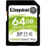 Kingston Kingston SDXC Card 64GB UHS-I Canvas Select Plus