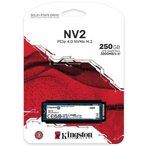 Kingston SSD  250GB Kingston M.2  PCI-E   NVMe GEN4    NV2 retail