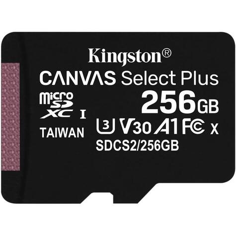 Kingston SDXC Card Micro 256GB UHS-I Canvas Select