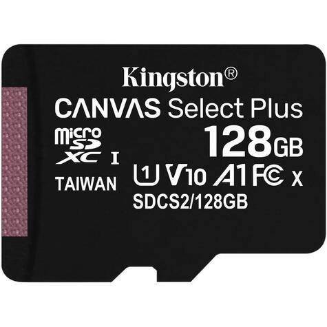 Kingston anvas Select Plus 128 GB MicroSDXC UHS-I Klasse 10