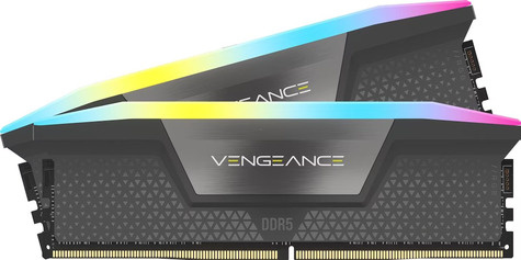 Corsair Vengeance RGB - DDR5 - kit - 64 GB: 2 x 32 GB - DIMM 288-pin - 5200 MHz / PC5-41600