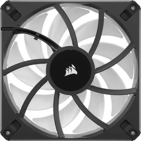 Corsair AF ELITE Series AF140 RGB ELITE 140mm Fluid Dynamic RGB Fan with AirGuide Single Pack