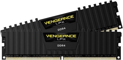 Corsair Corsair 16GB DDR4/2666 Vengeance LPX CL16 2x8GB Zwart