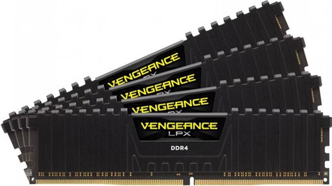 Corsair Vengeance LPX - DDR4 - 128 GB: 4 x 32 GB - DIMM 288-pin - unbuffered