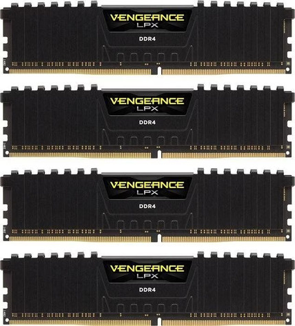 Corsair Vengeance LPX - DDR4 - 32 GB: 4 x 8 GB - DIMM 288-pin - unbuffered