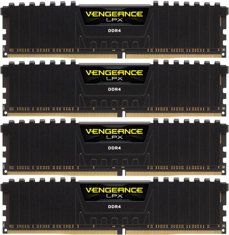 Corsair Vengeance LPX - DDR4 - 64 GB: 4 x 16 GB - DIMM 288-pin - unbuffered