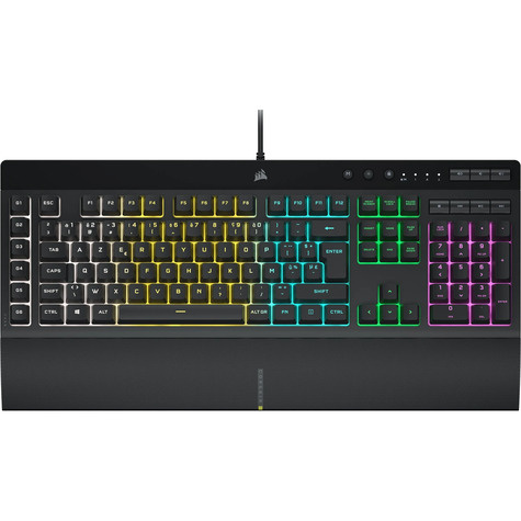 Corsair Corsair K55 RGB PRO toetsenbord USB AZERTY Belgisch Zwart