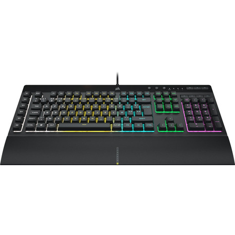 Corsair K55 RGB PRO toetsenbord USB AZERTY Belgisch Zwart