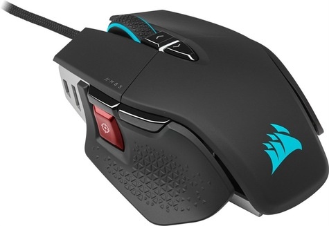 Corsair M65 RGB ULTRA Gaming Mouse  Backlit RGBLED  Optical  Silver ALU  Black  (CH-9309411-EU2)