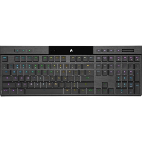 Corsair Corsair K100 AIR toetsenbord USB + RF Wireless + Bluetooth QWERTY Engels Zwart