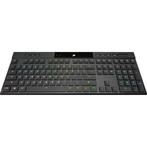 Corsair K100 AIR toetsenbord USB + RF Wireless + Bluetooth QWERTY Engels Zwart