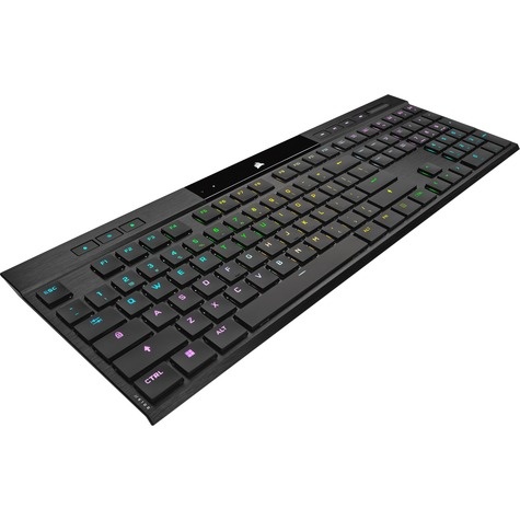 Corsair K100 AIR toetsenbord USB + RF Wireless + Bluetooth QWERTY Engels Zwart