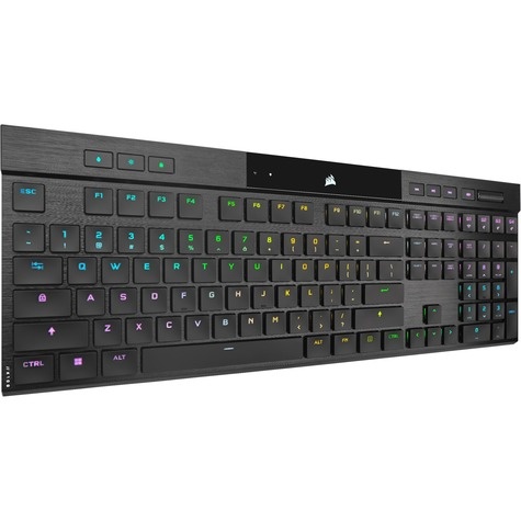 Corsair K100 AIR toetsenbord USB + RF Wireless + Bluetooth QWERTY Engels Zwart