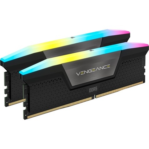 Corsair Vengeance RGB - DDR5 - kit - 64 GB: 2 x 32 GB - DIMM 288-pin - 5600 MHz / PC5-44800