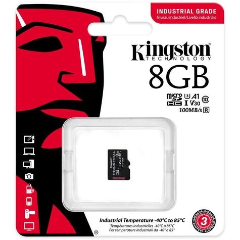 Kingston SD MicroSD Card   8GB SDHC(Class10) A1