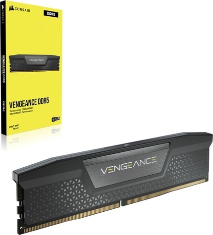 Corsair DRAM Memory Kit VENGEANCE - 64GB (2 x 32GB Kit) - DDR5 6400MHz C32