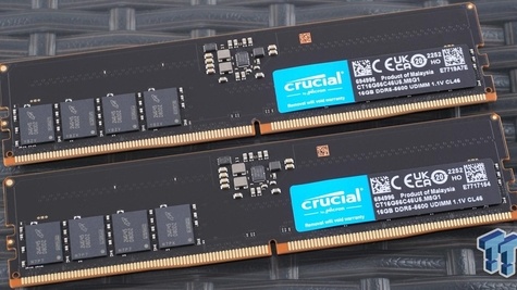 Crucial - DDR5 - module - 16 GB - DIMM 288-pin - 5600 MHz / PC5-44800 - unbuffered