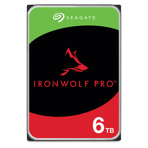 Seagate HDD IronWolf - 6 TB - 3.5" - SATA 6 GB/s