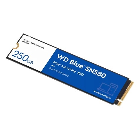 Western Digital 250GB M.2 PCIe NVMe WD Blue SN580 4000/2000