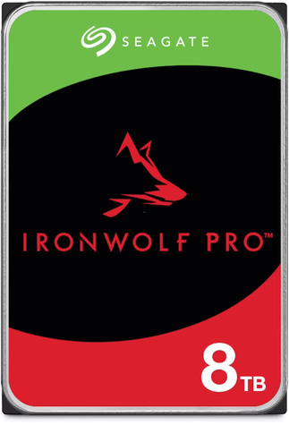 Seagate IronWolf Pro ST8000NT001 - hard drive - 8 TB - SATA 6Gb/s