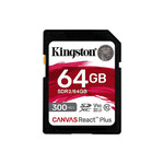 Kingston Kingston SDXC Card 64GB U3 V90 Canvas React Plus