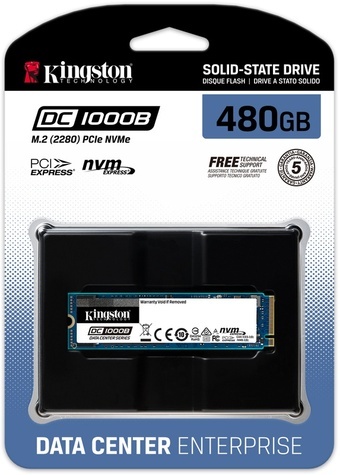 Kingston 480G DC1000B M.2 2280 Enterprise NVMe SSD