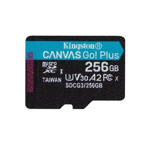 Kingston SD MicroSD Card 256GB Kingston SDXC Canvas Go Plus o.A retail