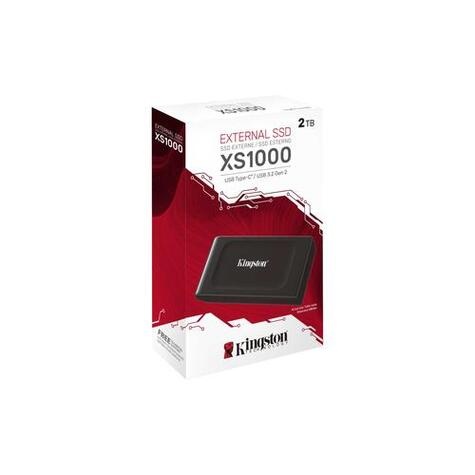 Kingston SSD    2TB Kingston Portable SSD XS1000 USB-C 3.2 Gen2x2 retail
