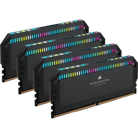 Corsair DRAM Memory Kit DOMINATOR PLATINUM RGB - 64GB (4 x 16 GB Kit) - DDR5 6200 MHz C32
