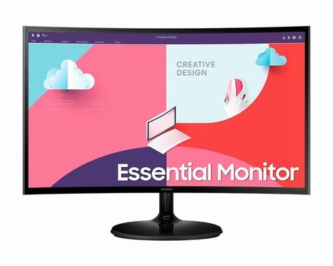 Samsung S24C364EAU - S36C Series - LED monitor - curved - Full HD (1080p) - 24"