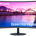 Samsung Samsung Curved 16:9 4ms 2xHDMI DisplayPort Speaker Full HD Black Darkblue/Grey