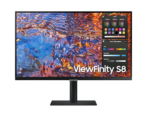 Samsung Samsung 68,6cm/27'' (3840x2160) Samsung S27B800PXP 16:9 5ms IPS HDMI DisplayPort USB-C VESA Pivot 4K Black