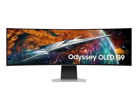 Samsung Curved OLED-Monitor Odyssey G9 S49CG954SU - 124 cm (49") - 5120 x 1440 UWQHD