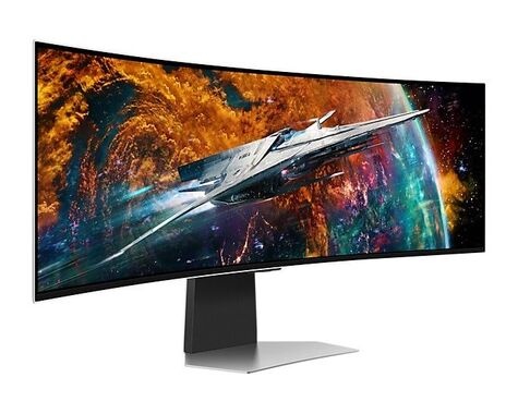 Samsung Curved OLED-Monitor Odyssey G9 S49CG954SU - 124 cm (49") - 5120 x 1440 UWQHD