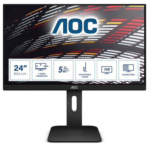 AOC 24P1 - LED monitor - Full HD (1080p) - 23.8"