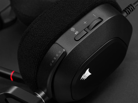 Corsair HS80 RGB USB Headset Carbon - EU