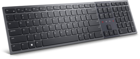 DELL KB900 toetsenbord RF-draadloos + Bluetooth AZERTY Belgisch Grafiet