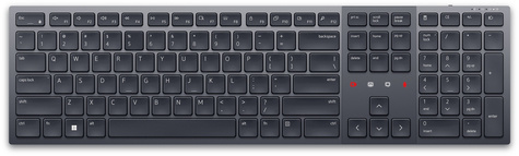 DELL KB900 toetsenbord RF-draadloos + Bluetooth AZERTY Belgisch Grafiet